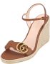 Gucci Leather heels Brown Dames - Thumbnail 3