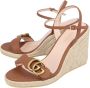 Gucci Leather heels Brown Dames - Thumbnail 4