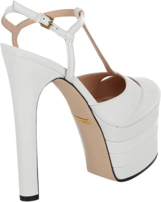 Gucci Leather heels White Dames