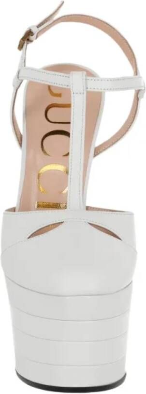 Gucci Leather heels White Dames