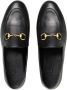 Gucci Zwarte Leren Horsebit Loafers Black Dames - Thumbnail 4