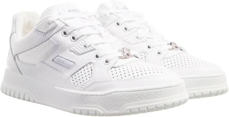 Gucci Leren lage sneakers White Heren