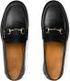 Gucci Leren Loafers met Horsebit Detail Black Heren - Thumbnail 4