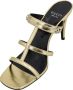 Gucci Leren Slider Sandalen met Horsebit Yellow Dames - Thumbnail 3