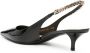 Gucci Nero Patent Leren Slingback Hakken Black Dames - Thumbnail 3