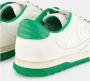 Gucci Off-White Groen Leren Sneakers White Heren - Thumbnail 6