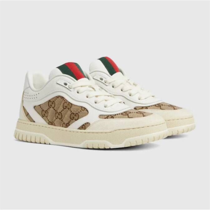 Gucci Originele GG beige en ebbenhouten manden Beige Dames