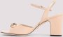 Gucci Roze Leren Horsebit Sandalen Pink Dames - Thumbnail 2