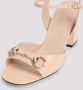 Gucci Roze Leren Horsebit Sandalen Pink Dames - Thumbnail 4