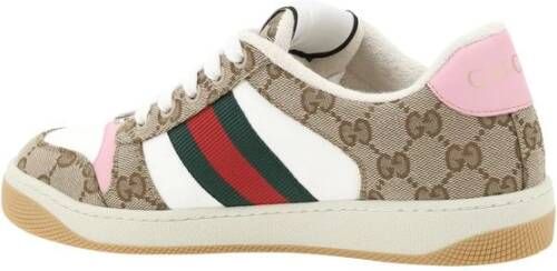 Gucci Screener Sneakers Eigentijdse Stijl Luxe Multicolor Dames