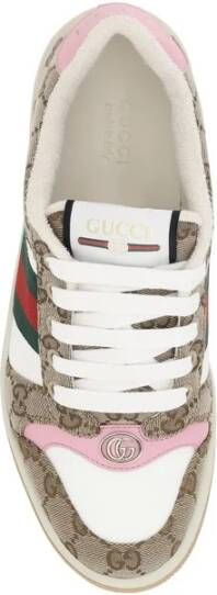 Gucci Screener Sneakers Eigentijdse Stijl Luxe Multicolor Dames