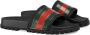 Gucci Signature Web Sandalen Zwart Black Heren - Thumbnail 5