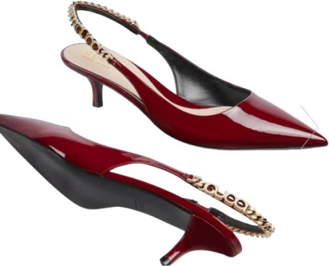 Gucci Signoria Rode Lakpumps Red Dames