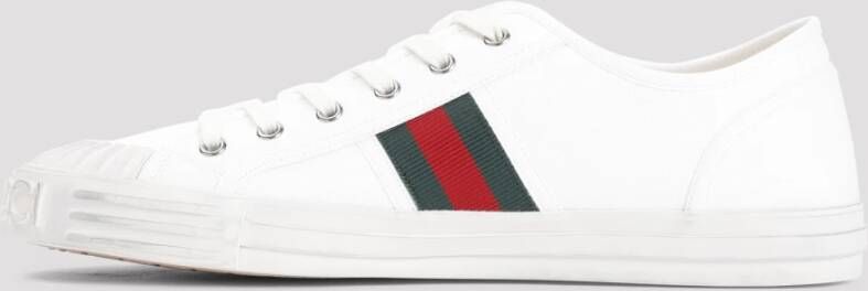 Gucci Sneakers in Grege Kleur Gray Heren