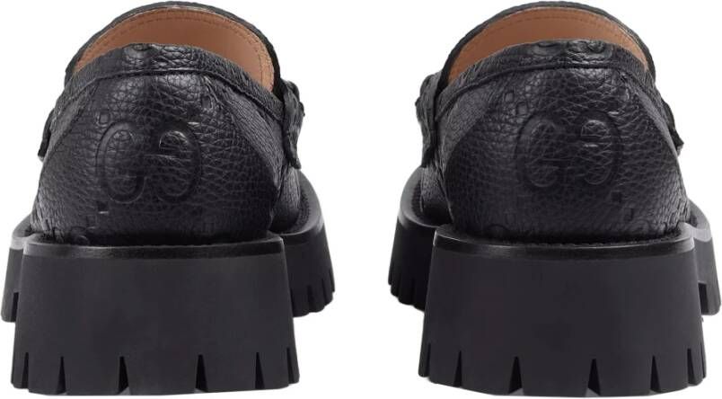 Gucci Stijlvolle Loafers voor Mannen Black Dames