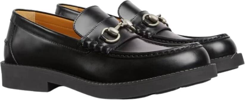 Gucci Stijlvolle Mocassins voor Mannen Black Heren