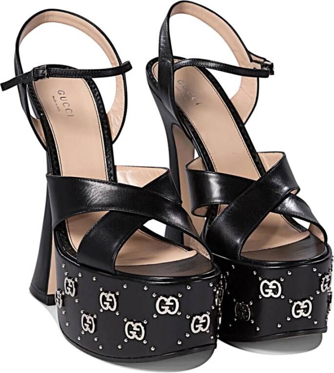 Gucci Stijlvolle Sandalen voor de Zomer Black Dames