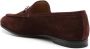 Gucci Suede Horsebit Loafers Chocoladebruin Brown Dames - Thumbnail 3