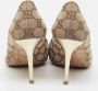Gucci Vintage Pre-owned Canvas heels Brown Dames - Thumbnail 5