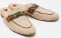 Gucci Vintage Pre-owned Canvas mules Beige Dames - Thumbnail 4