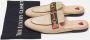 Gucci Vintage Pre-owned Canvas mules Beige Dames - Thumbnail 9