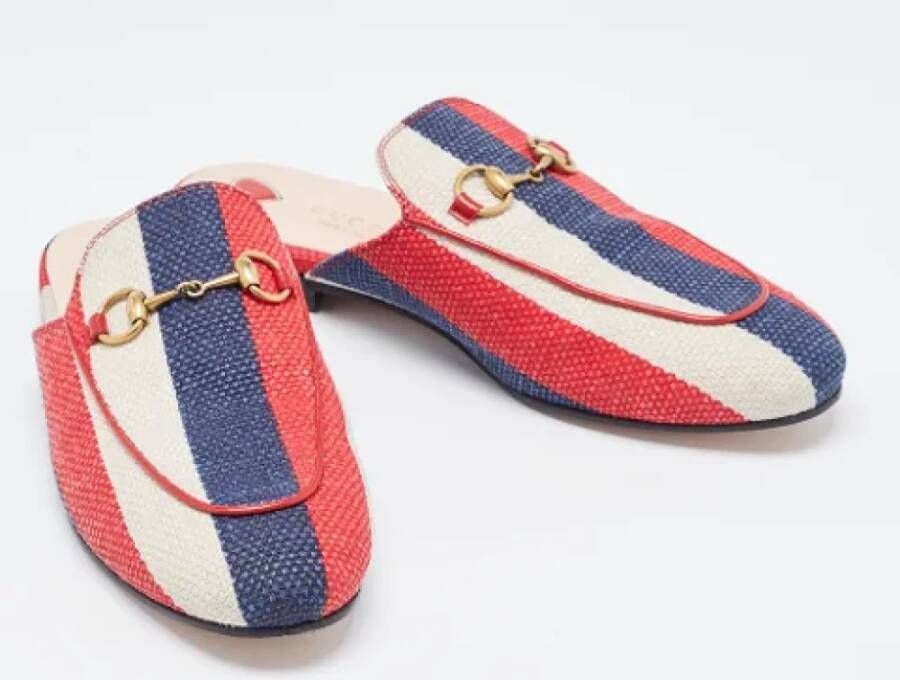 Gucci Vintage Pre-owned Canvas mules Multicolor Dames