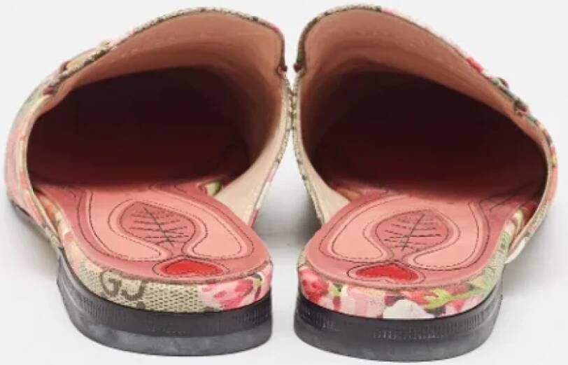 Gucci Vintage Pre-owned Canvas mules Multicolor Dames