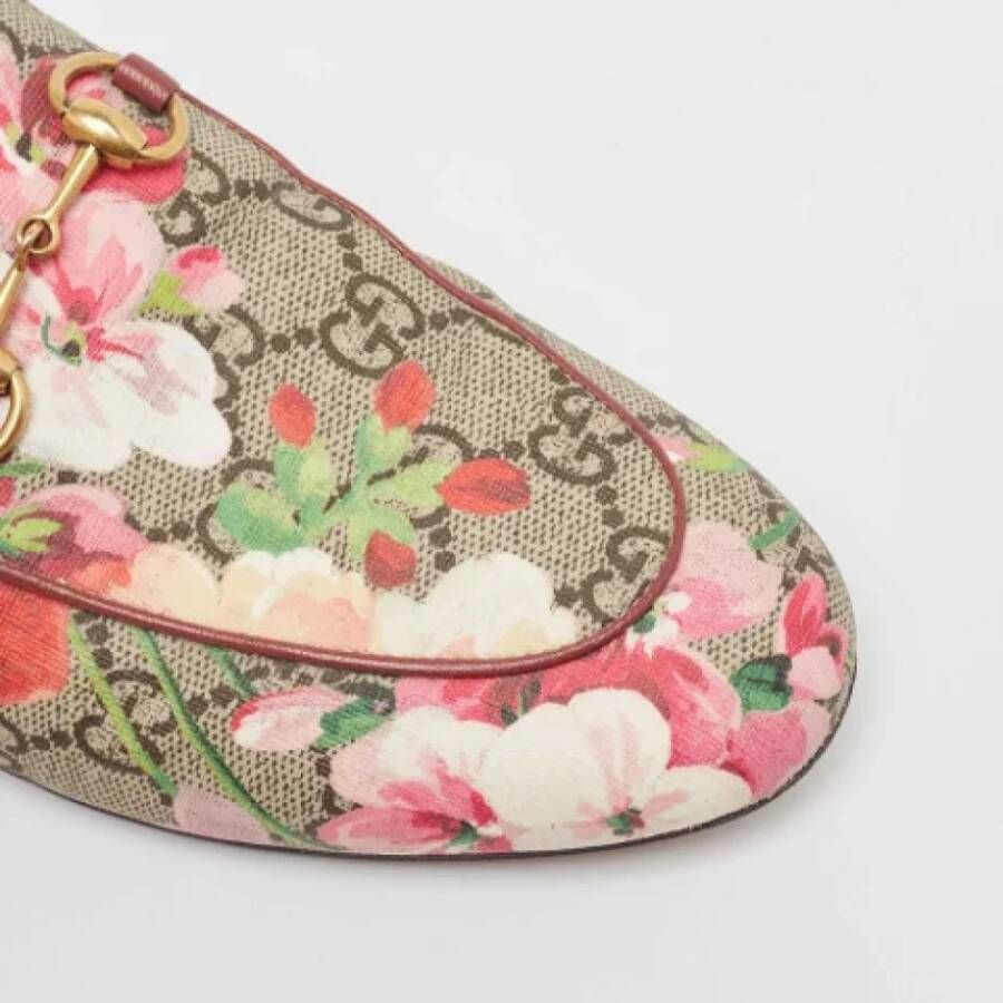 Gucci Vintage Pre-owned Canvas mules Multicolor Dames