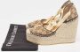 Gucci Vintage Pre-owned Canvas sandals Beige Dames - Thumbnail 9