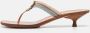 Gucci Vintage Pre-owned Canvas sandals Beige Dames - Thumbnail 2