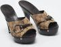 Gucci Vintage Pre-owned Canvas sandals Beige Dames - Thumbnail 4