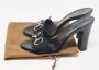 Gucci Vintage Pre-owned Canvas sandals Blue Dames - Thumbnail 9