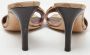 Gucci Vintage Pre-owned Canvas sandals Brown Dames - Thumbnail 5