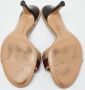 Gucci Vintage Pre-owned Canvas sandals Brown Dames - Thumbnail 6