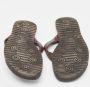 Gucci Vintage Pre-owned Canvas sandals Brown Heren - Thumbnail 6