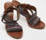 Gucci Vintage Pre-owned Canvas sandals Green Dames - Thumbnail 4