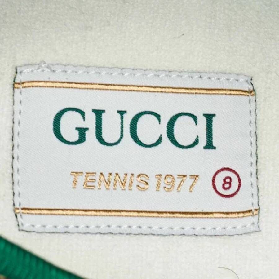 Gucci Vintage Pre-owned Canvas sneakers Beige Heren