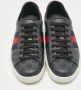 Gucci Vintage Pre-owned Canvas sneakers Black Heren - Thumbnail 3