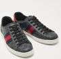 Gucci Vintage Pre-owned Canvas sneakers Black Heren - Thumbnail 4