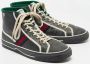 Gucci Vintage Pre-owned Canvas sneakers Gray Heren - Thumbnail 3