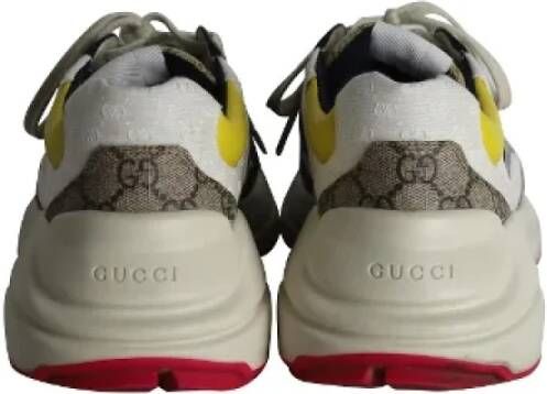 Gucci Vintage Pre-owned Canvas sneakers Multicolor Dames