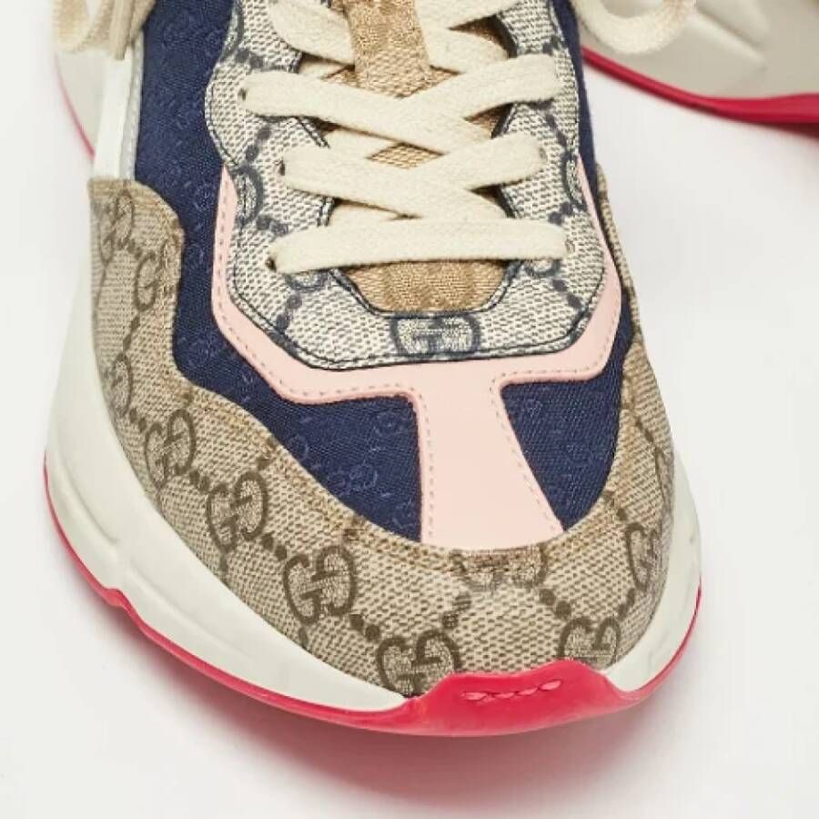 Gucci Vintage Pre-owned Canvas sneakers Multicolor Dames