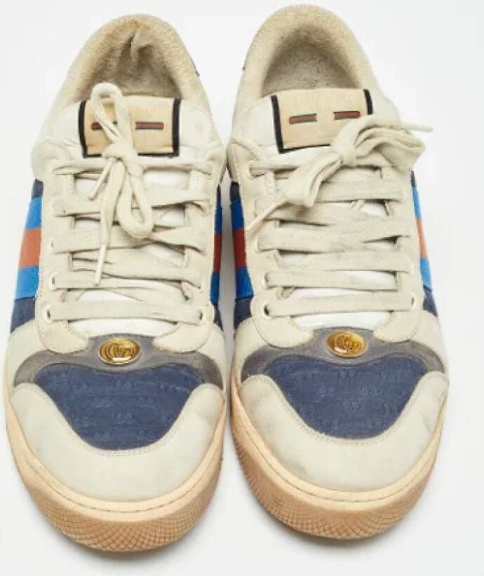 Gucci Vintage Pre-owned Canvas sneakers Multicolor Heren