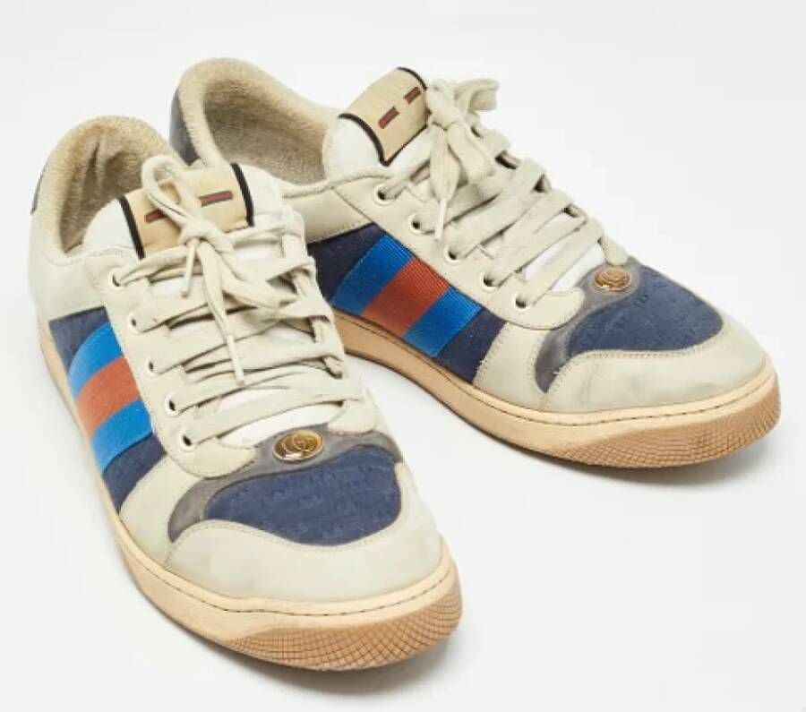 Gucci Vintage Pre-owned Canvas sneakers Multicolor Heren