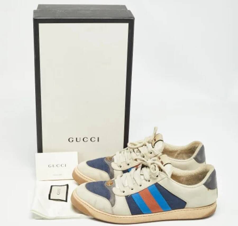 Gucci Vintage Pre-owned Canvas sneakers Multicolor Heren