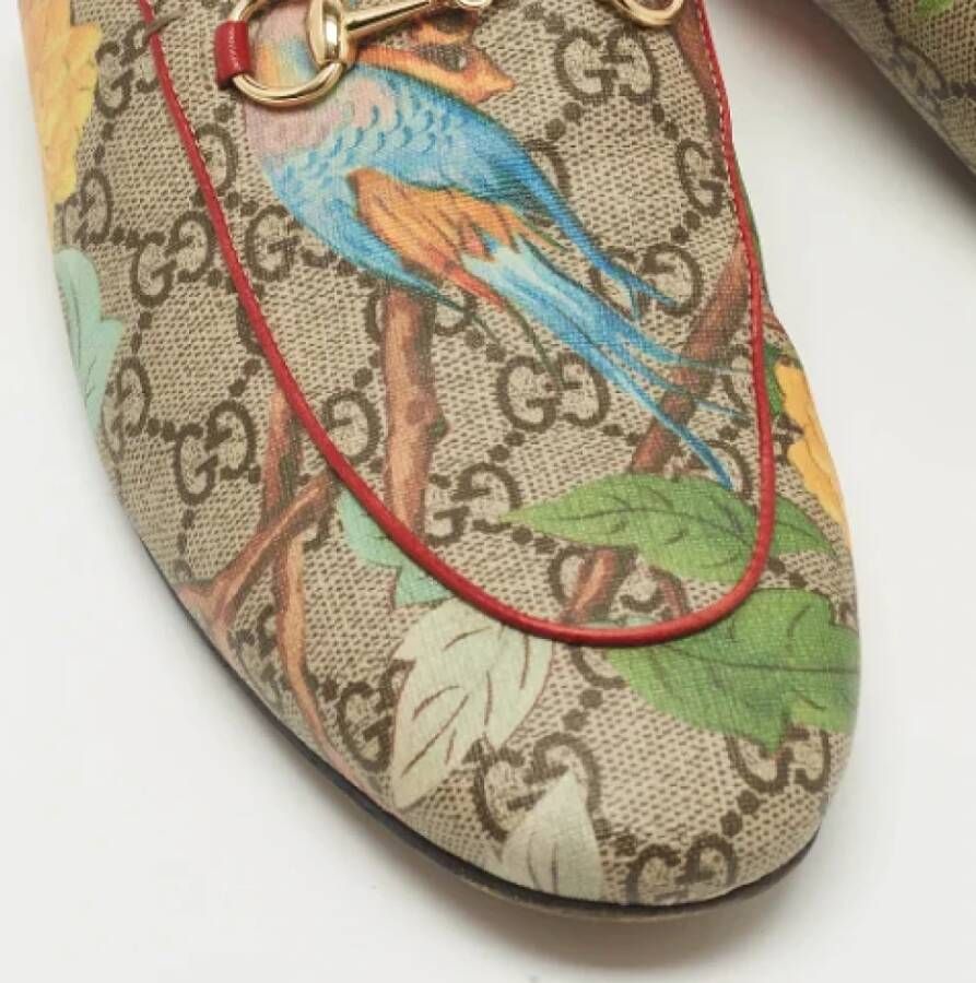 Gucci Vintage Pre-owned Coated canvas sandals Multicolor Dames