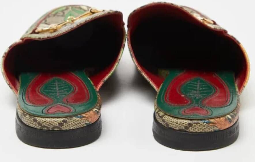 Gucci Vintage Pre-owned Coated canvas sandals Multicolor Heren