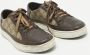 Gucci Vintage Pre-owned Coated canvas sneakers Beige Heren - Thumbnail 3