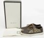 Gucci Vintage Pre-owned Coated canvas sneakers Beige Heren - Thumbnail 8