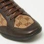 Gucci Vintage Pre-owned Coated canvas sneakers Beige Heren - Thumbnail 6